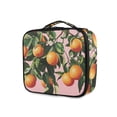 thumbnail image 1 of FORMRS Travel Makeup Bag Large Capacity Train Case Cosmetic Organizer with Adjustable Dividers, Vibrant Oranges, 1 of 8