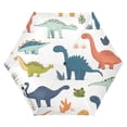 thumbnail image 1 of FORMRS Travel Umbrella Folding Auto Open Close Windproof Rain UV Protection, Dinosaur Pattern, 1 of 8