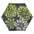 thumbnail image 1 of FORMRS Travel Umbrella Folding Auto Open Close Windproof Rain UV Protection, Gray Floral, 1 of 8