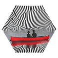 thumbnail image 1 of FORMRS Travel Umbrella Folding Auto Open Close Windproof Rain UV Protection, Red Boat, 1 of 8
