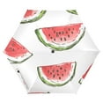 thumbnail image 1 of FORMRS Travel Umbrella Folding Auto Open Close Windproof Rain UV Protection, Watermelon Pattern, 1 of 8