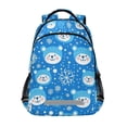 thumbnail image 1 of FORMRS Kids School Backpack Elementary Student Unisex Travel Bookbag with Reflective Stripes, Blue Bears, 1 of 7