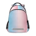 thumbnail image 1 of FORMRS Kids School Backpack Elementary Student Unisex Travel Bookbag with Reflective Stripes, Light Pink Gradient, 1 of 7