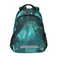 thumbnail image 1 of FORMRS Unisex Backpack Elementary School Travel Bookbag with Reflective Stripes, Magical Forest, 1 of 7