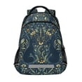 thumbnail image 1 of FORMRS Kids School Backpack Elementary Student Unisex Travel Bookbag with Reflective Stripes, Shadowy Forest Pattern, 1 of 7