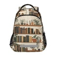 thumbnail image 1 of FORMRS Unisex Backpack Elementary School Travel Bookbag with Reflective Stripes, Shelf Plants, 1 of 7
