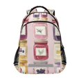 thumbnail image 1 of FORMRS Kids School Backpack Elementary Student Unisex Travel Bookbag with Reflective Stripes, Watercolor Jar, 1 of 7