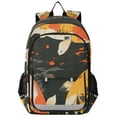 thumbnail image 1 of FORMRS Unisex School Backpack 17" Student Travel Bag with Laptop Compartment, Fish Pattern, 1 of 7