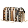 thumbnail image 1 of FORMRS Women Crossbody Purse with Chain Strap Vegan Leather Shoulder Handbag, Abstract Dots, 1 of 7