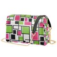 thumbnail image 1 of FORMRS Women Crossbody Purse with Chain Strap Vegan Leather Shoulder Handbag, Abstract Geometric, 1 of 7