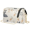 thumbnail image 1 of FORMRS Women Crossbody Purse with Chain Strap Vegan Leather Shoulder Handbag, Adorable Bunnies, 1 of 7