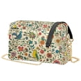 thumbnail image 1 of FORMRS Women Crossbody Purse with Chain Strap Vegan Leather Shoulder Handbag, Beige Cartoon Animals, 1 of 7