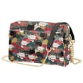 thumbnail image 1 of FORMRS Women Crossbody Purse with Chain Strap Vegan Leather Shoulder Handbag, Black Lucky Cat, 1 of 7
