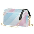 thumbnail image 1 of FORMRS Women Crossbody Purse with Chain Strap Vegan Leather Shoulder Handbag, Blue Gradient, 1 of 7