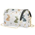 thumbnail image 1 of FORMRS Women Crossbody Purse with Chain Strap Vegan Leather Shoulder Handbag, Cartoon Bunnies, 1 of 7