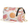 thumbnail image 1 of FORMRS Women Crossbody Purse with Chain Strap Vegan Leather Shoulder Handbag, Citrus Slice, 1 of 7
