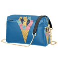 thumbnail image 1 of FORMRS Women Crossbody Purse with Chain Strap Vegan Leather Shoulder Handbag, Colorful Ice Cream Cat, 1 of 7