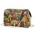 thumbnail image 1 of FORMRS Women Crossbody Purse with Chain Strap Vegan Leather Shoulder Handbag, Colorful Mushroom, 1 of 7