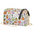 thumbnail image 1 of FORMRS Women Crossbody Purse with Chain Strap Vegan Leather Shoulder Handbag, Cute Vegetables, 1 of 7