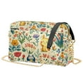 thumbnail image 1 of FORMRS Women Crossbody Purse with Chain Strap Vegan Leather Shoulder Handbag, Floral Animals, 1 of 7