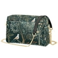 thumbnail image 1 of FORMRS Women Crossbody Purse with Chain Strap Vegan Leather Shoulder Handbag, Floral Forest Scene, 1 of 7