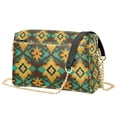 thumbnail image 1 of FORMRS Women Crossbody Purse with Chain Strap Vegan Leather Shoulder Handbag, Geometric Patterns, 1 of 7