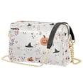 thumbnail image 1 of FORMRS Women Crossbody Purse with Chain Strap Vegan Leather Shoulder Handbag, Ghost Design, 1 of 7