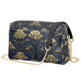 thumbnail image 1 of FORMRS Women Crossbody Purse with Chain Strap Vegan Leather Shoulder Handbag, Gold Art Pattern, 1 of 7