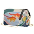 thumbnail image 1 of FORMRS Women Crossbody Purse with Chain Strap Vegan Leather Shoulder Handbag, Goldfish Bowl, 1 of 7