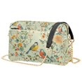 thumbnail image 1 of FORMRS Women Crossbody Purse with Chain Strap Vegan Leather Shoulder Handbag, Green Floral Pattern, 1 of 7