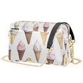 thumbnail image 1 of FORMRS Women Crossbody Purse with Chain Strap Vegan Leather Shoulder Handbag, Ice Cream Pattern, 1 of 7