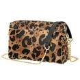 thumbnail image 1 of FORMRS Women Crossbody Purse with Chain Strap Vegan Leather Shoulder Handbag, Leopard Pattern, 1 of 7