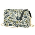 thumbnail image 1 of FORMRS Women Crossbody Purse with Chain Strap Vegan Leather Shoulder Handbag, Light Floral, 1 of 7