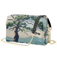 thumbnail image 1 of FORMRS Women Crossbody Purse with Chain Strap Vegan Leather Shoulder Handbag, Mounatin at Dawn, 1 of 7