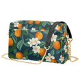 thumbnail image 1 of FORMRS Women Crossbody Purse with Chain Strap Vegan Leather Shoulder Handbag, Orange Fruit, 1 of 7