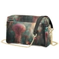 thumbnail image 1 of FORMRS Women Crossbody Purse with Chain Strap Vegan Leather Shoulder Handbag, Psychedelic Forest, 1 of 7