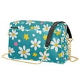thumbnail image 1 of FORMRS Women Crossbody Purse with Chain Strap Vegan Leather Shoulder Handbag, Small Daisy, 1 of 7