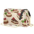 thumbnail image 1 of FORMRS Women Crossbody Purse with Chain Strap Vegan Leather Shoulder Handbag, Strawberry Cake, 1 of 7