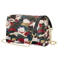 thumbnail image 1 of FORMRS Women Crossbody Purse with Chain Strap Vegan Leather Shoulder Handbag, White Lucky Cat, 1 of 7
