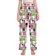 thumbnail image 1 of FORMRS Women's Pajama Pants with Pockets Soft Comfy Loungewear Sleep Bottom, Sizes S-2XL, Abstract Geometric, 1 of 8
