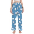 thumbnail image 1 of FORMRS Women's Pajama Pants with Pockets Soft Comfy Loungewear Sleep Bottom, Sizes S-2XL, Baseballs Pattern, 1 of 8