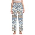 thumbnail image 1 of FORMRS Women's Pajama Pants with Pockets Soft Comfy Loungewear Sleep Bottom, Sizes S-2XL, Blue Snowy Mountain, 1 of 8