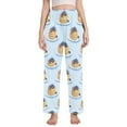 thumbnail image 1 of FORMRS Women's Pajama Pants with Pockets Soft Comfy Loungewear Sleep Bottom, Sizes S-2XL, Blueberry Pancake Pattern, 1 of 8