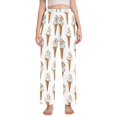 thumbnail image 1 of FORMRS Women's Pajama Pants with Pockets Soft Comfy Loungewear Sleep Bottom, Sizes S-2XL, Cartoon Ice Cream Pattern, 1 of 8