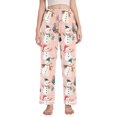 thumbnail image 1 of FORMRS Women's Pajama Pants with Pockets Soft Comfy Loungewear Sleep Bottom, Sizes S-2XL, Christmas Snowman, 1 of 8