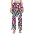 thumbnail image 1 of FORMRS Women's Pajama Pants with Pockets Soft Comfy Loungewear Sleep Bottom, Sizes S-2XL, Colorful Plaid, 1 of 8