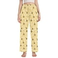 thumbnail image 1 of FORMRS Women's Pajama Pants with Pockets Soft Comfy Loungewear Sleep Bottom, Sizes S-2XL, Cute Bee Pattern, 1 of 8