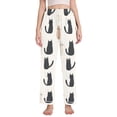 thumbnail image 1 of FORMRS Women's Pajama Pants with Pockets Soft Comfy Loungewear Sleep Bottom, Sizes S-2XL, Cute Cartoon Cats, 1 of 8
