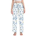 thumbnail image 1 of FORMRS Women's Pajama Pants with Pockets Soft Comfy Loungewear Sleep Bottom, Sizes S-2XL, Forget Me Not, 1 of 8