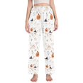 thumbnail image 1 of FORMRS Women's Pajama Pants with Pockets Soft Comfy Loungewear Sleep Bottom, Sizes S-2XL, Ghost Design, 1 of 8